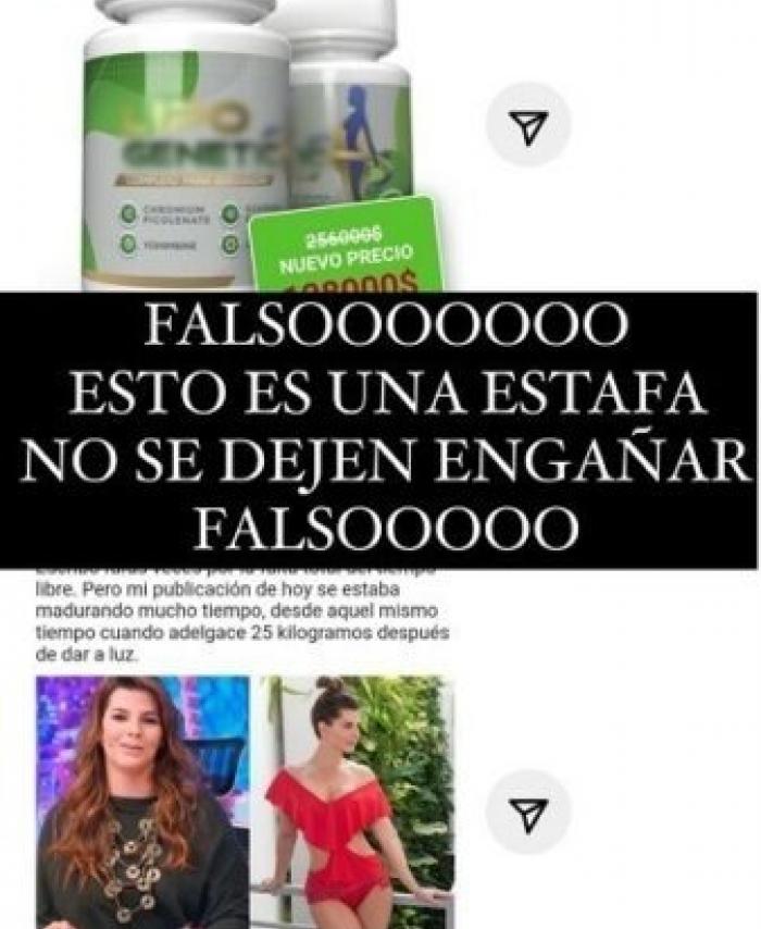 Carolina Cruz denuncia