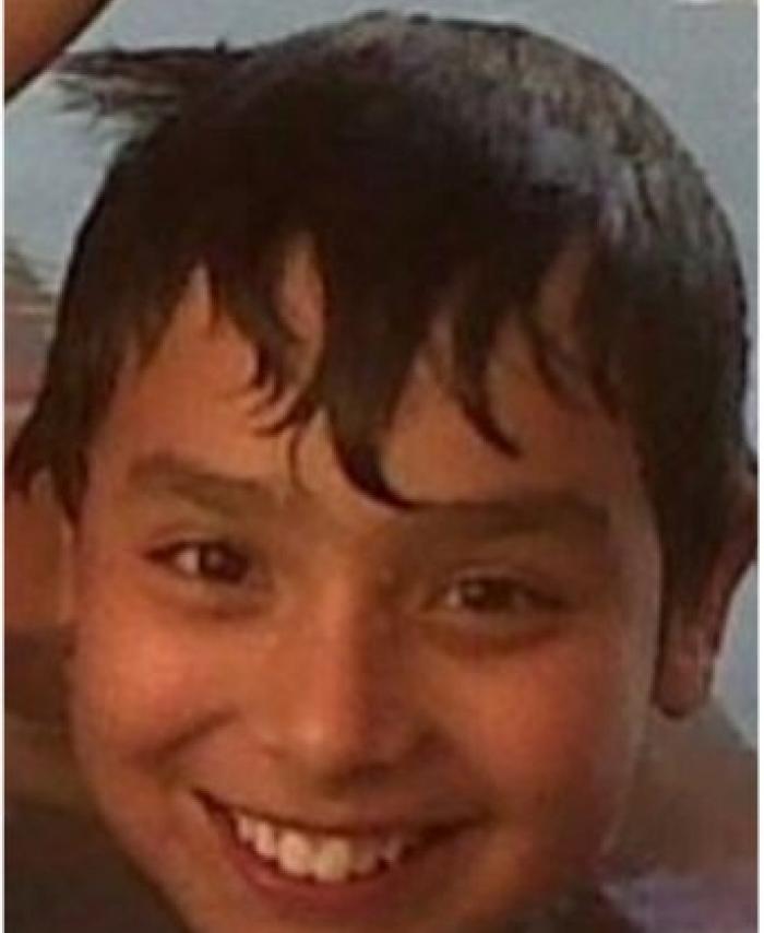 Felipe Saruma de pequeño