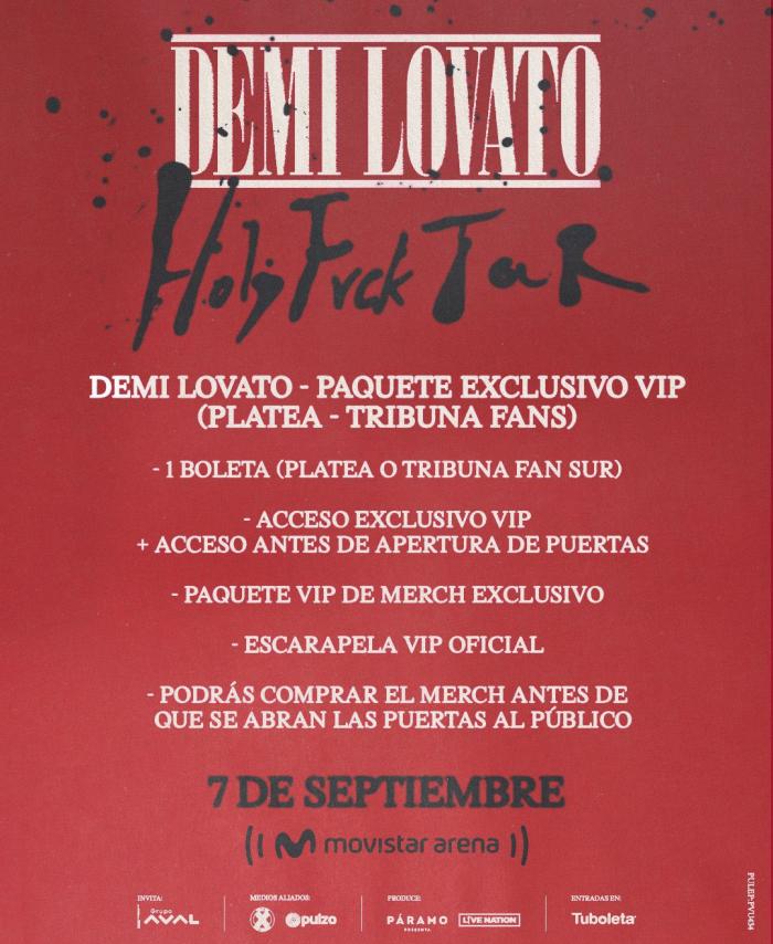 Demi Lovato, anuncia su octavo álbum y realizará su gira mundial